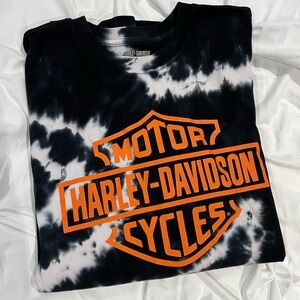 Harley Davidson Tie Dye TShirt